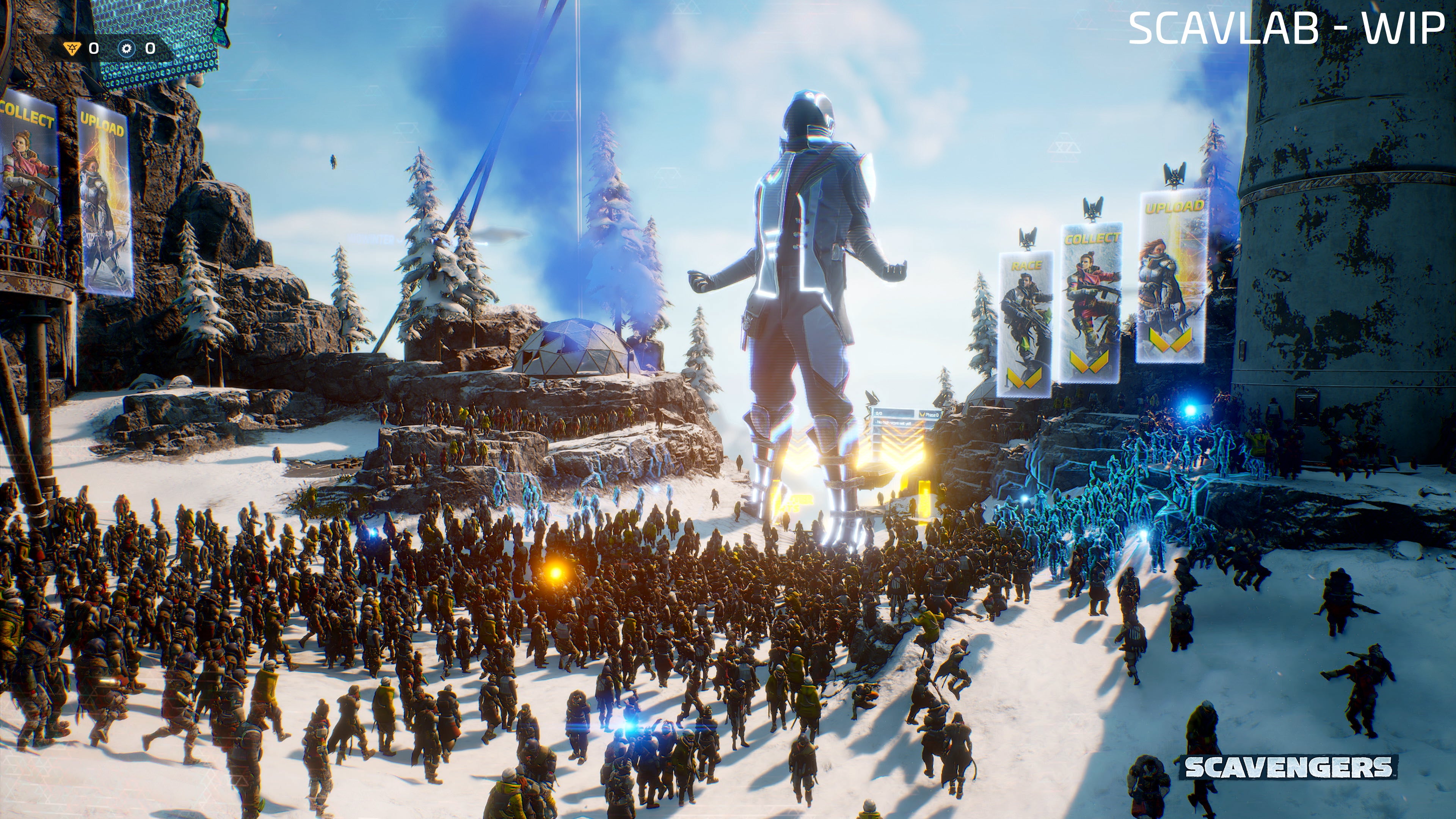 Scavengers will today test up to 5000 players in a shared environment - 41