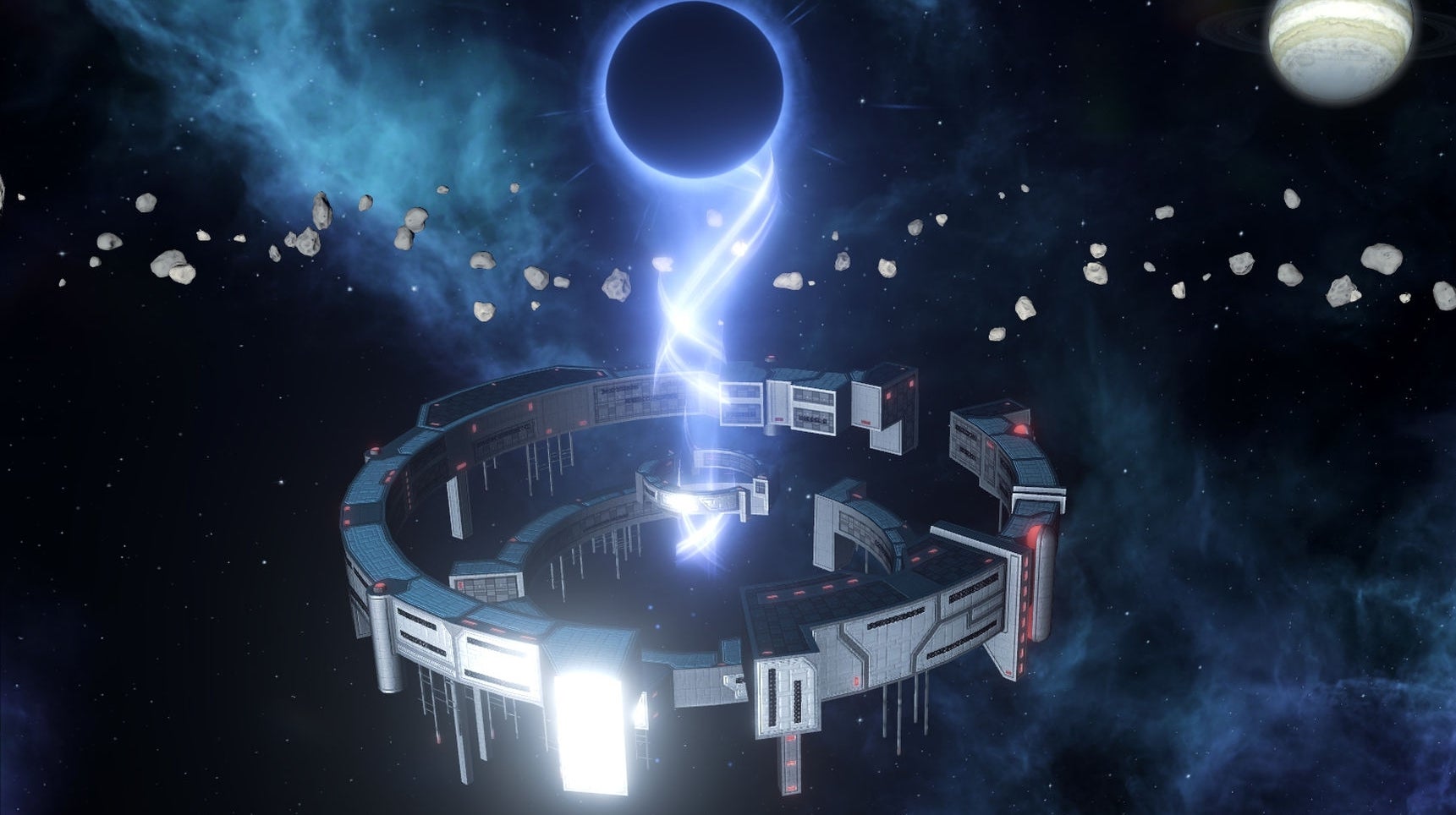 Image for Sci-fi grand strategy Stellaris' next expansion MegaCorp is all about the big bucks