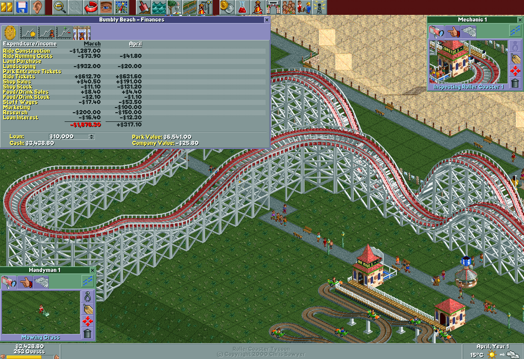 The enduring allure of Rollercoaster Tycoon - 72