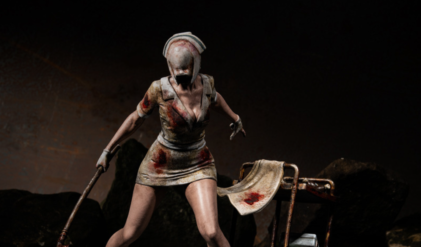 Image for This new range of Silent Hill collectable figurines includes the Bubble Head Nurse and Heather