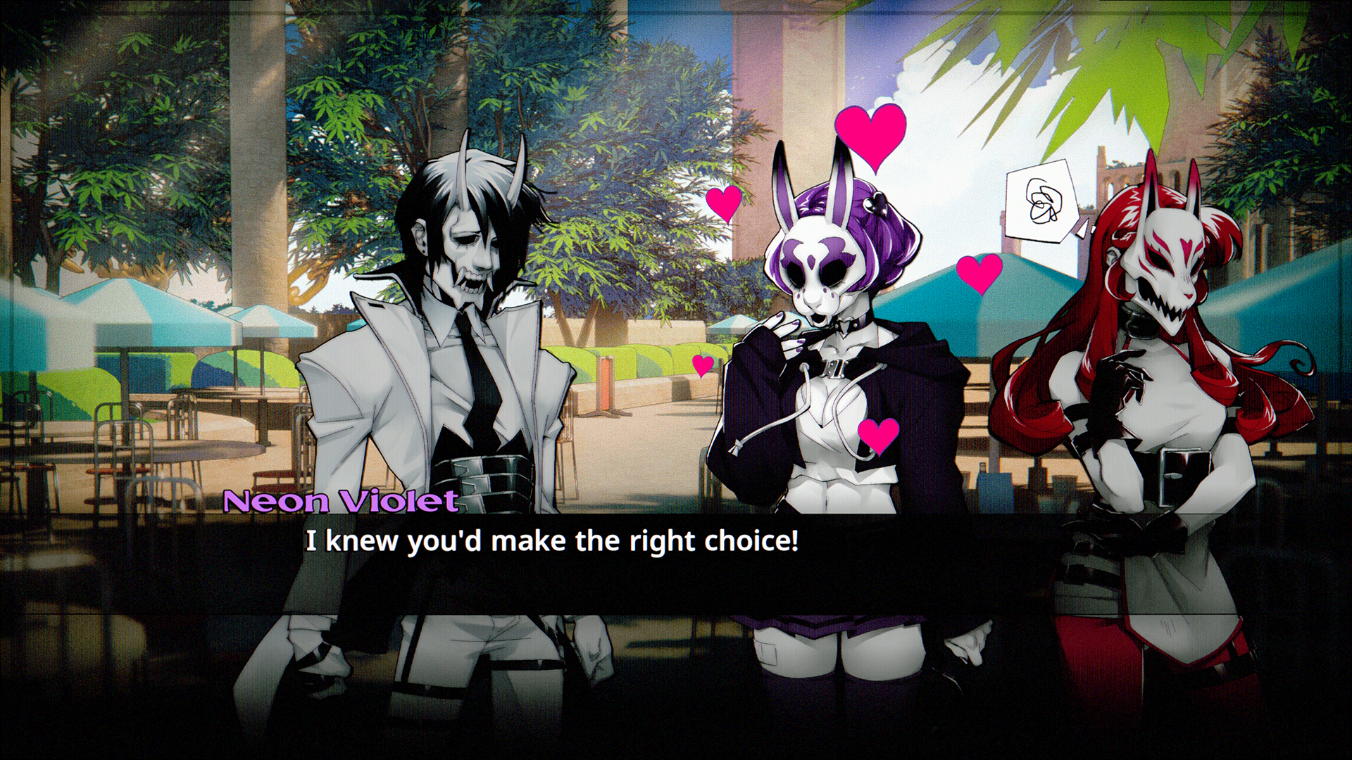 Neon White is an anime speedrunner full of camp  cards  and colour - 93