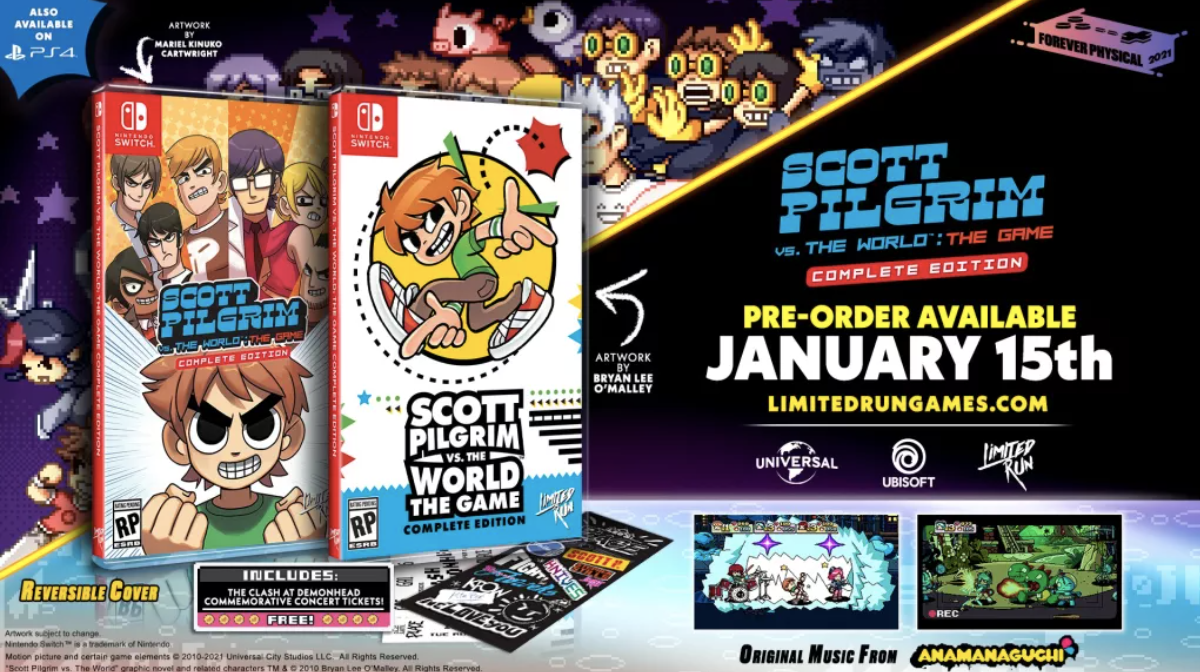 scott pilgrim vs the world game classic edition