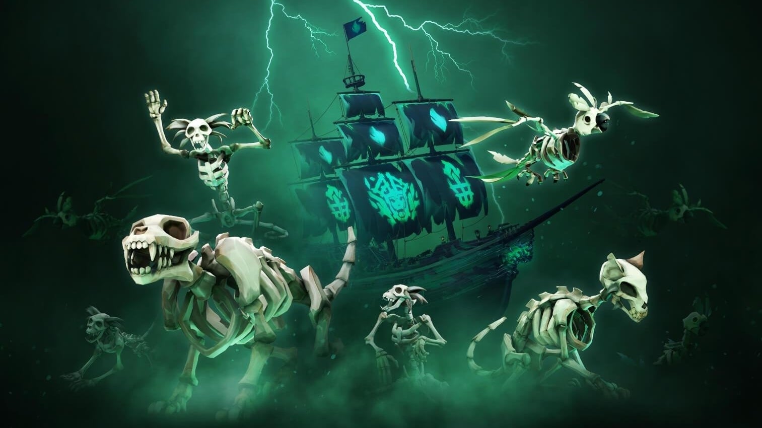 Sea of Thieves' Fate of the Damned update adds spooky voyages, new