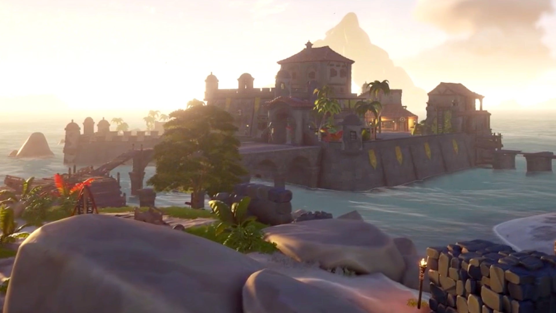 sea of thieves golden sands port