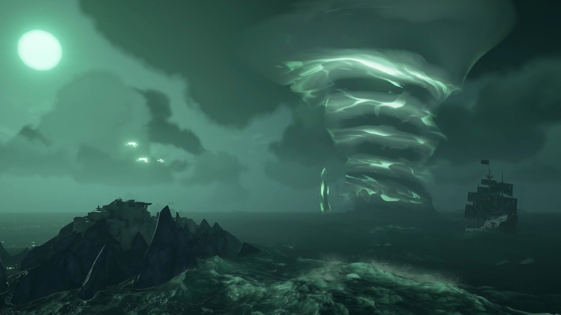 Image for Sea of Thieves details new randomised Pirate Legend adventure, Legend of the Veil