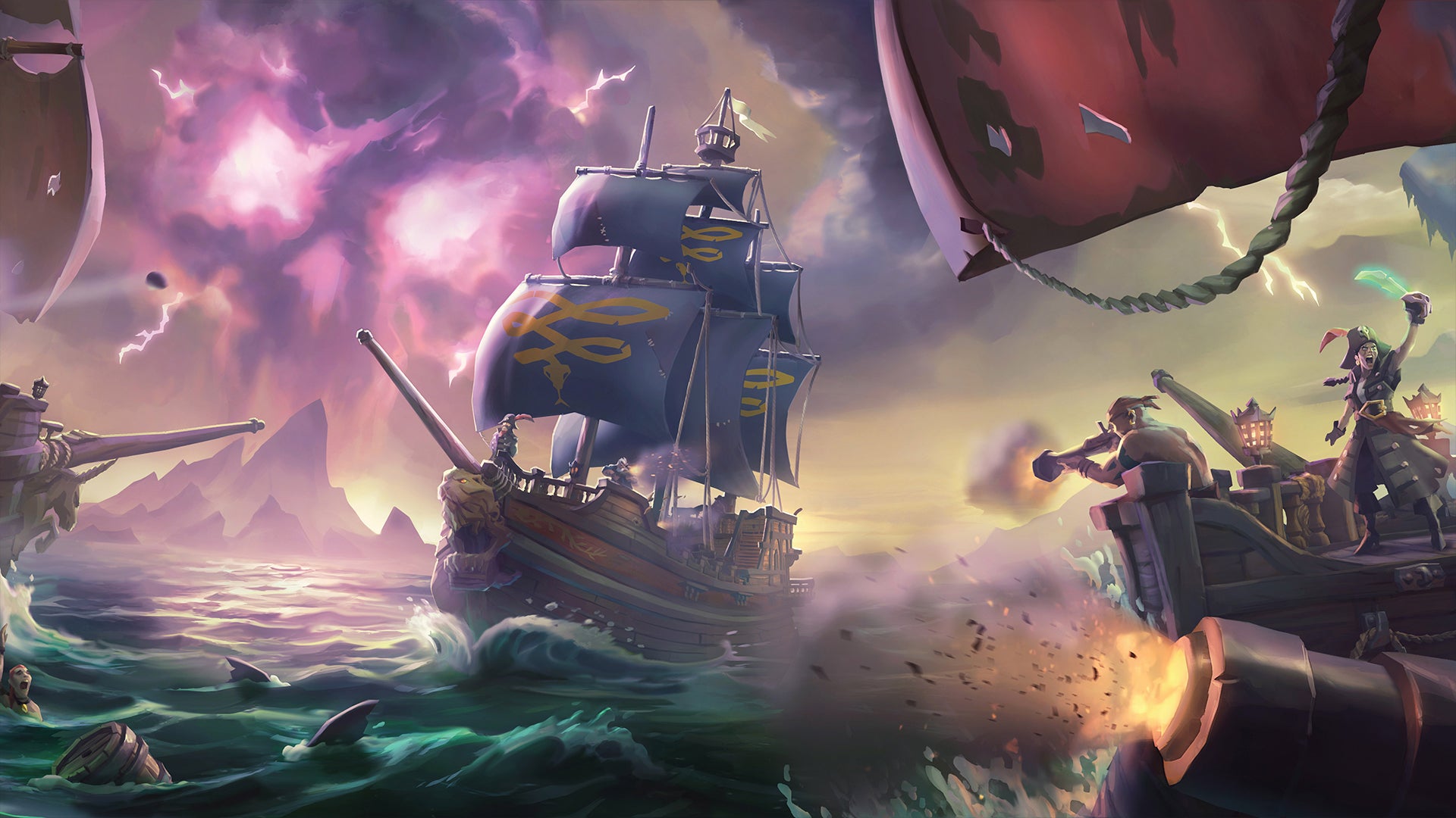 Image for 4K HDR! Sea of Thieves on Xbox One X!