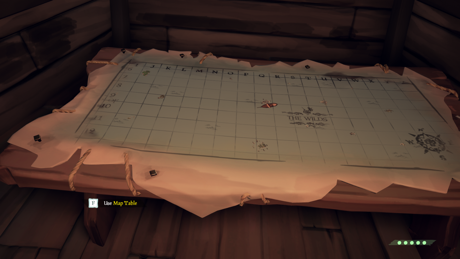 Карта сокровищ sea of thieves