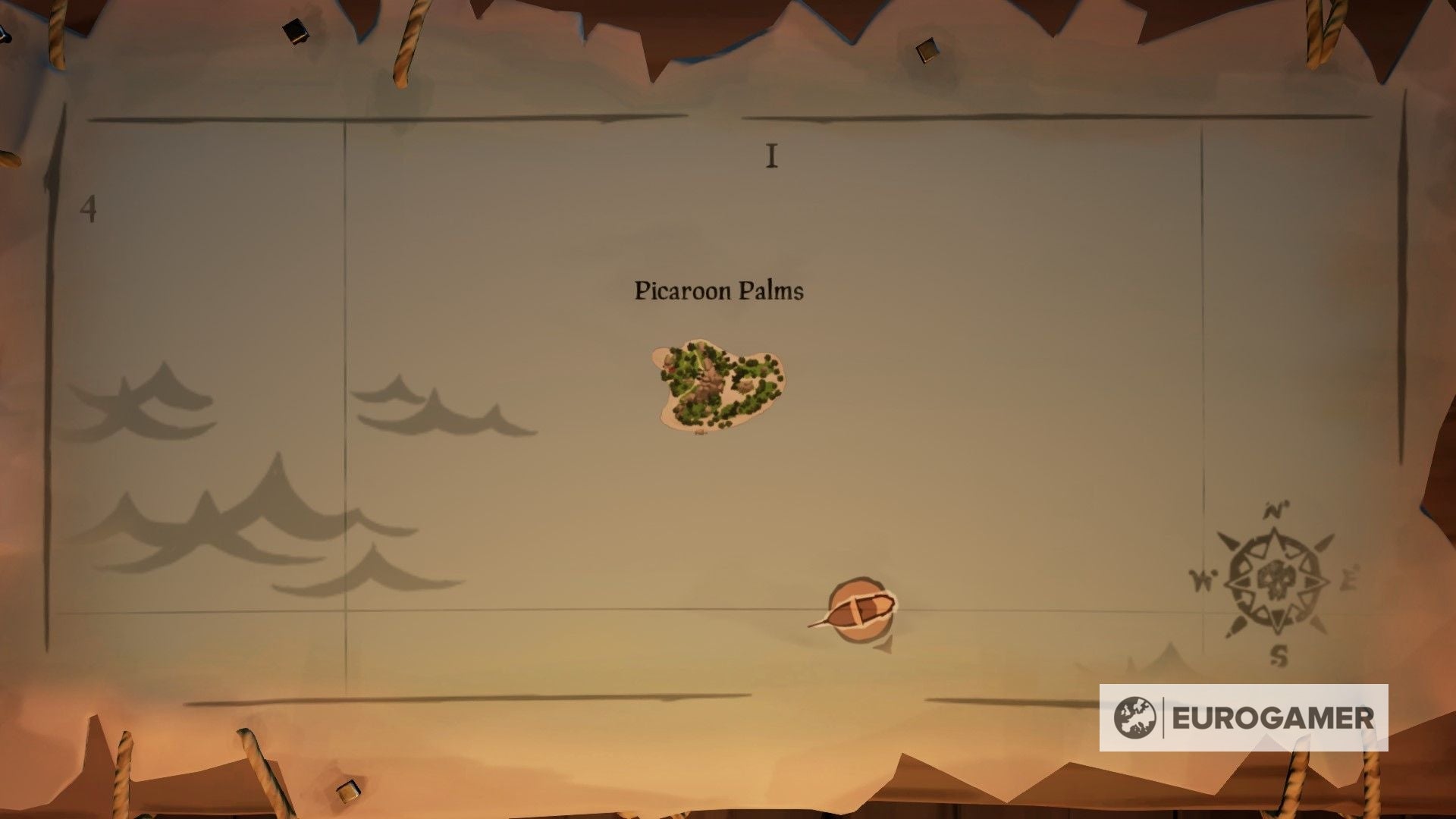 Море воров погибель кракена карта