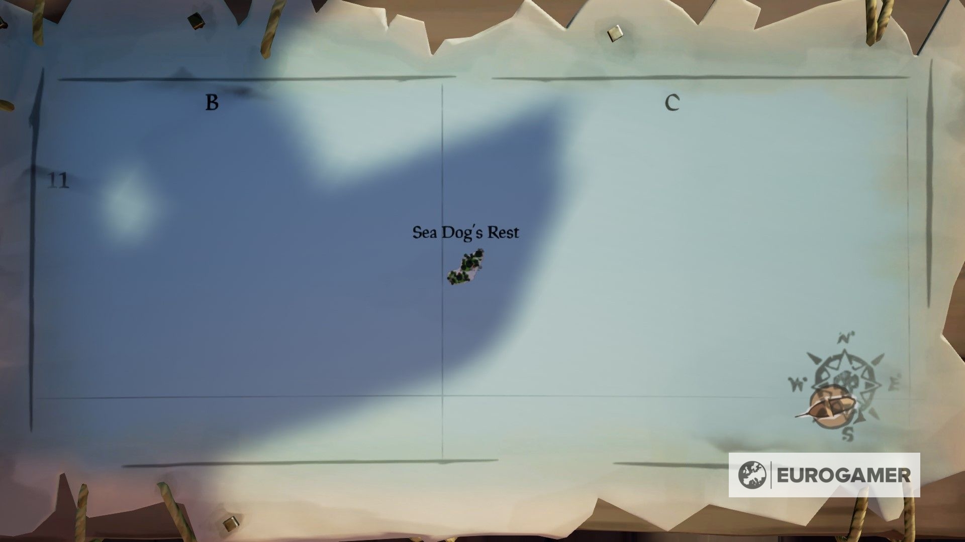 sea of thieves map with animals