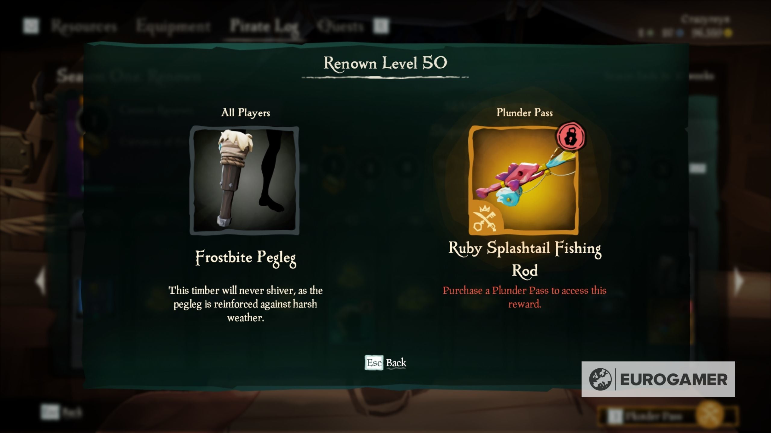 Sea of Thieves Season 1 Battle Pass rewards  including outfits and skins and Level 100 rewards  explained - 89
