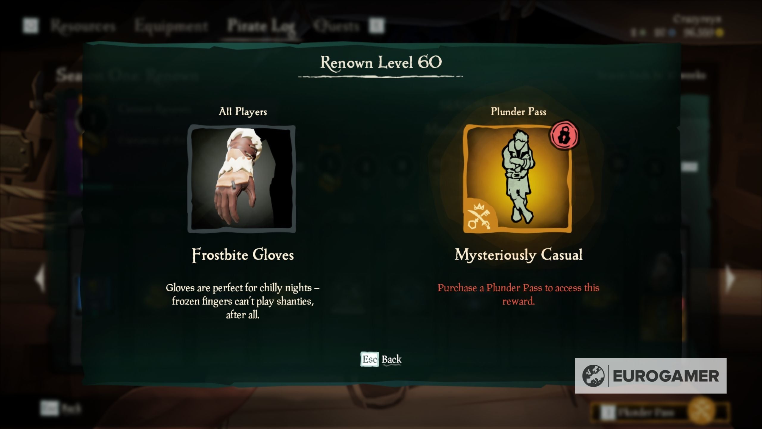 Sea of Thieves Season 1 Battle Pass rewards  including outfits and skins and Level 100 rewards  explained - 94