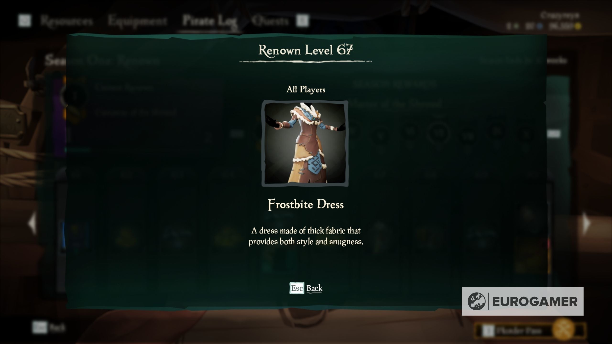 Sea of Thieves Season 1 Battle Pass rewards  including outfits and skins and Level 100 rewards  explained - 91