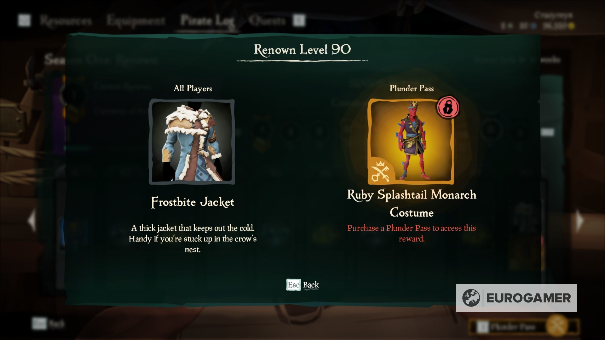 Sea of Thieves Season 1 Battle Pass rewards  including outfits and skins and Level 100 rewards  explained - 2