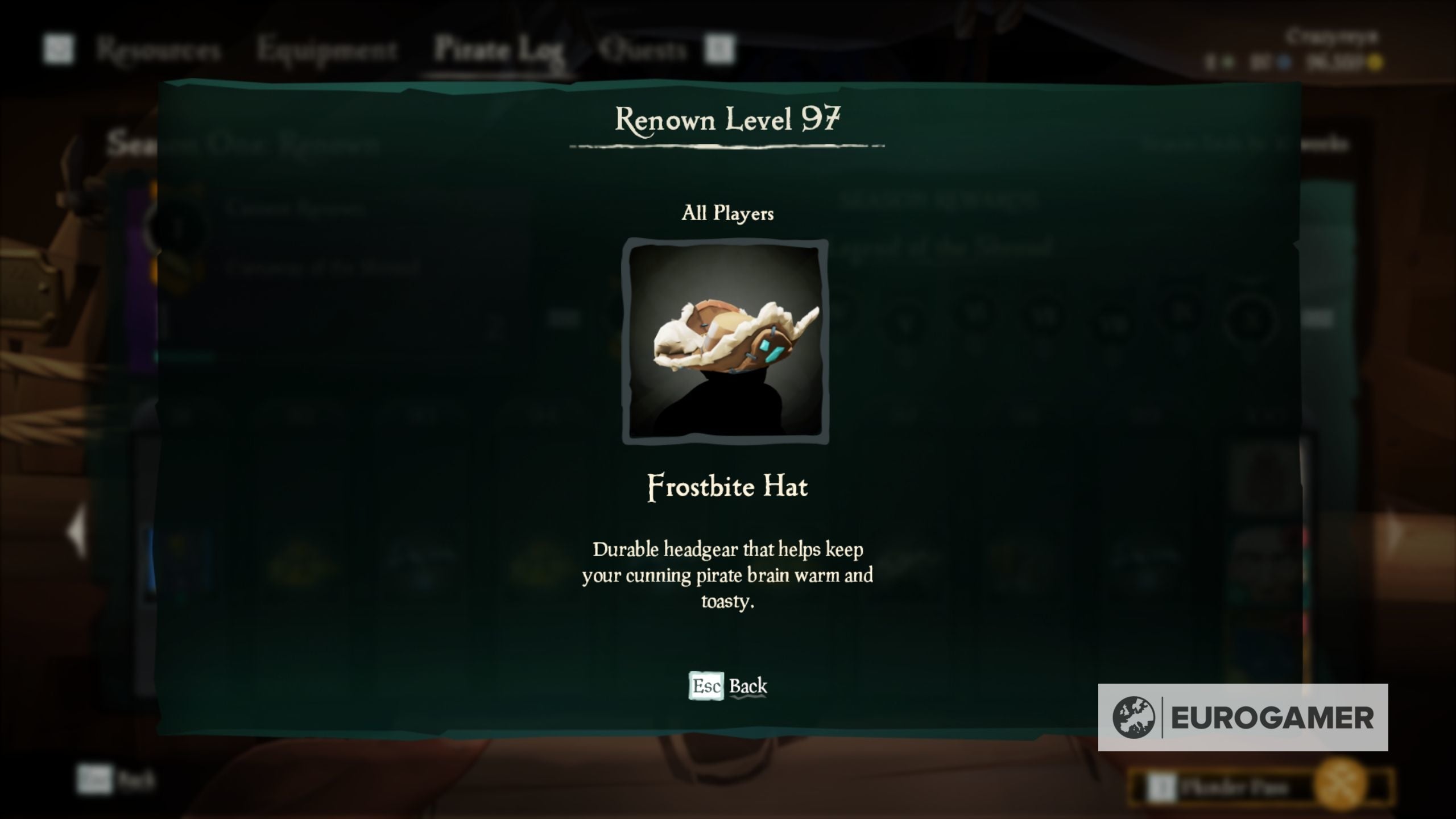 Sea of Thieves Season 1 Battle Pass rewards  including outfits and skins and Level 100 rewards  explained - 55