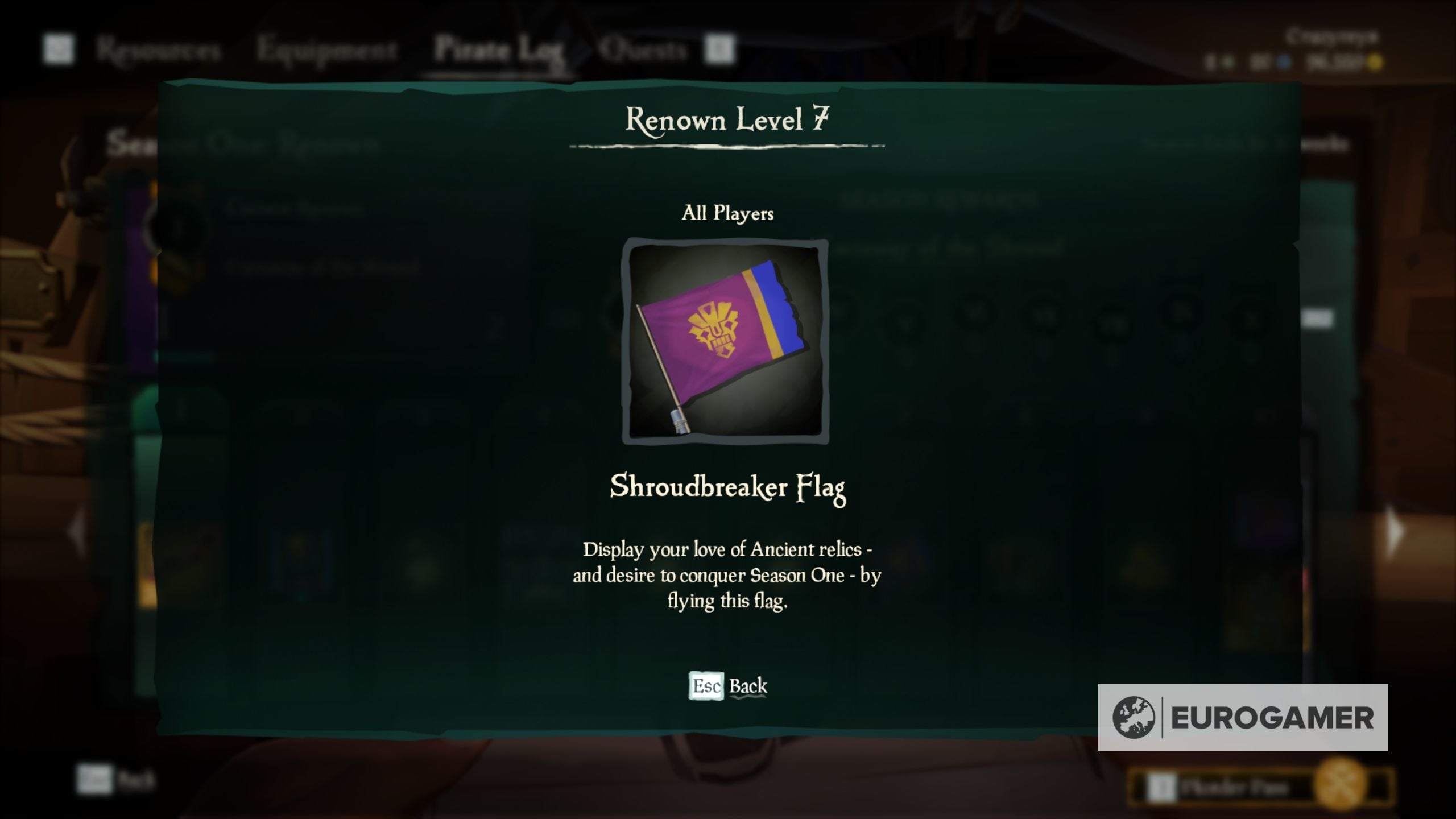Sea of Thieves Season 1 Battle Pass rewards  including outfits and skins and Level 100 rewards  explained - 8