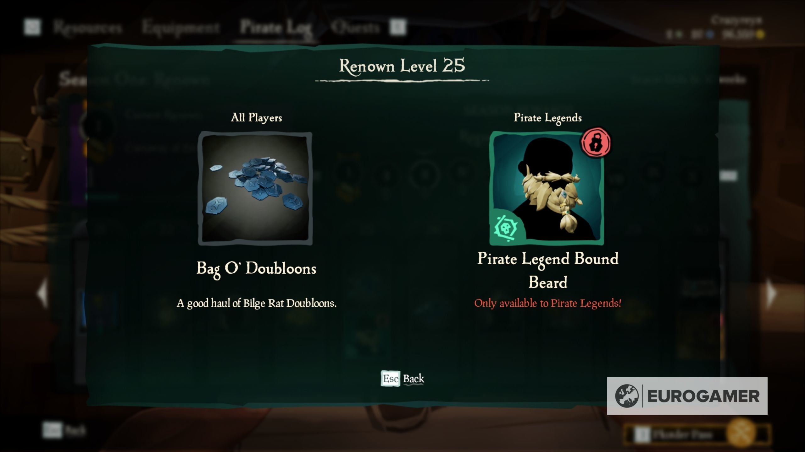 Sea of Thieves Season 1 Battle Pass rewards  including outfits and skins and Level 100 rewards  explained - 52
