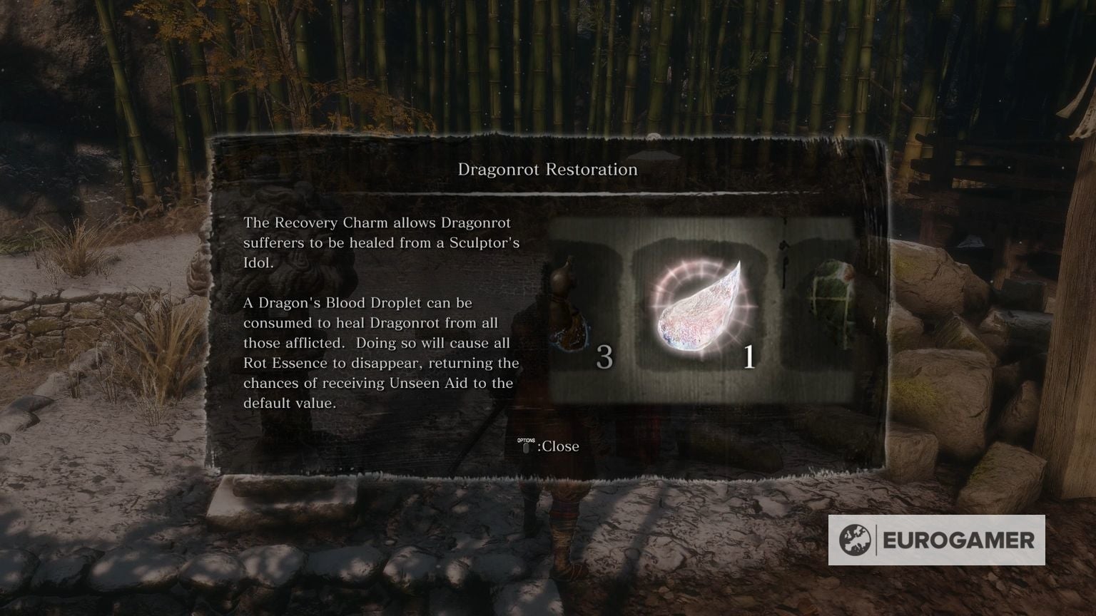 Sekiro Dragonrot cure explained   how to cure Dragonrot  Rot Essence s effect on NPCs - 24