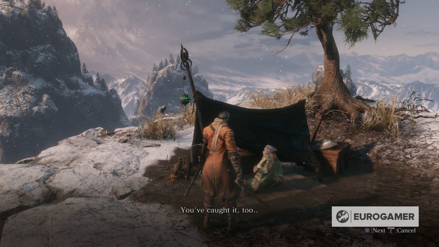 Sekiro Prosthetic Tool locations   all Shinobi Prosthetics including Firecracker  Sabimaru  Umbrella and what they do - 6