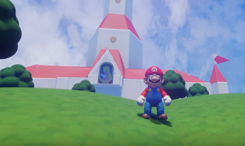 Imagem para Super Mario recriado em Dreams