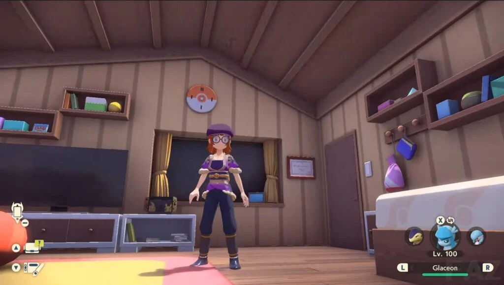 Imagem para Pokémon Legends: Arceus inclui uma sala moderna escondida
