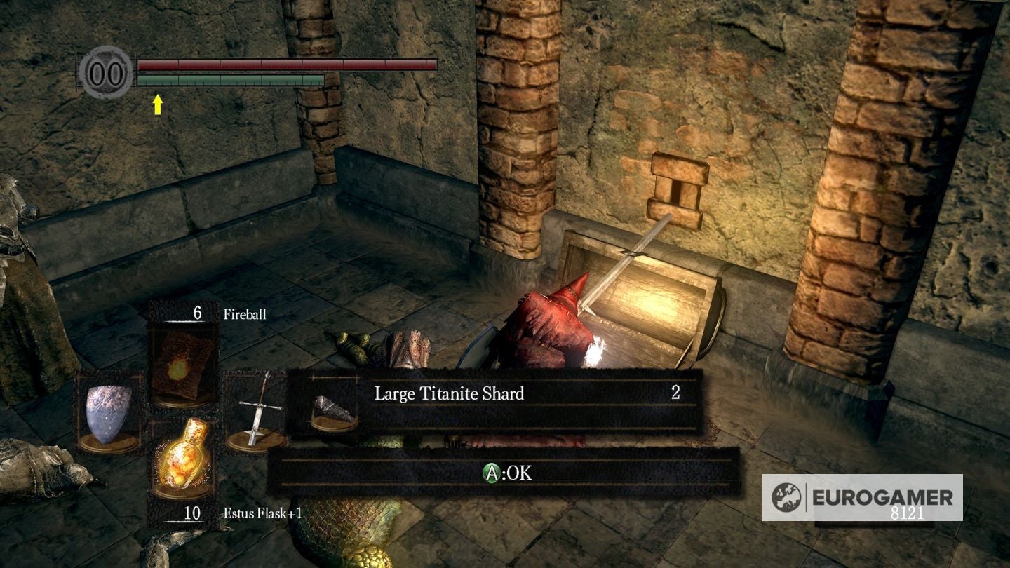 Dark Souls Sen S Fortress Map Dark Souls - Sen's Fortress Strategy, And Where To Get The Lightning Spear  From The Mimic Chest | Eurogamer.net