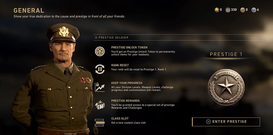 Call of Duty WW2 Prestige rewards explained  What you unlock for each Soldier Prestige and Weapon Prestige - 45