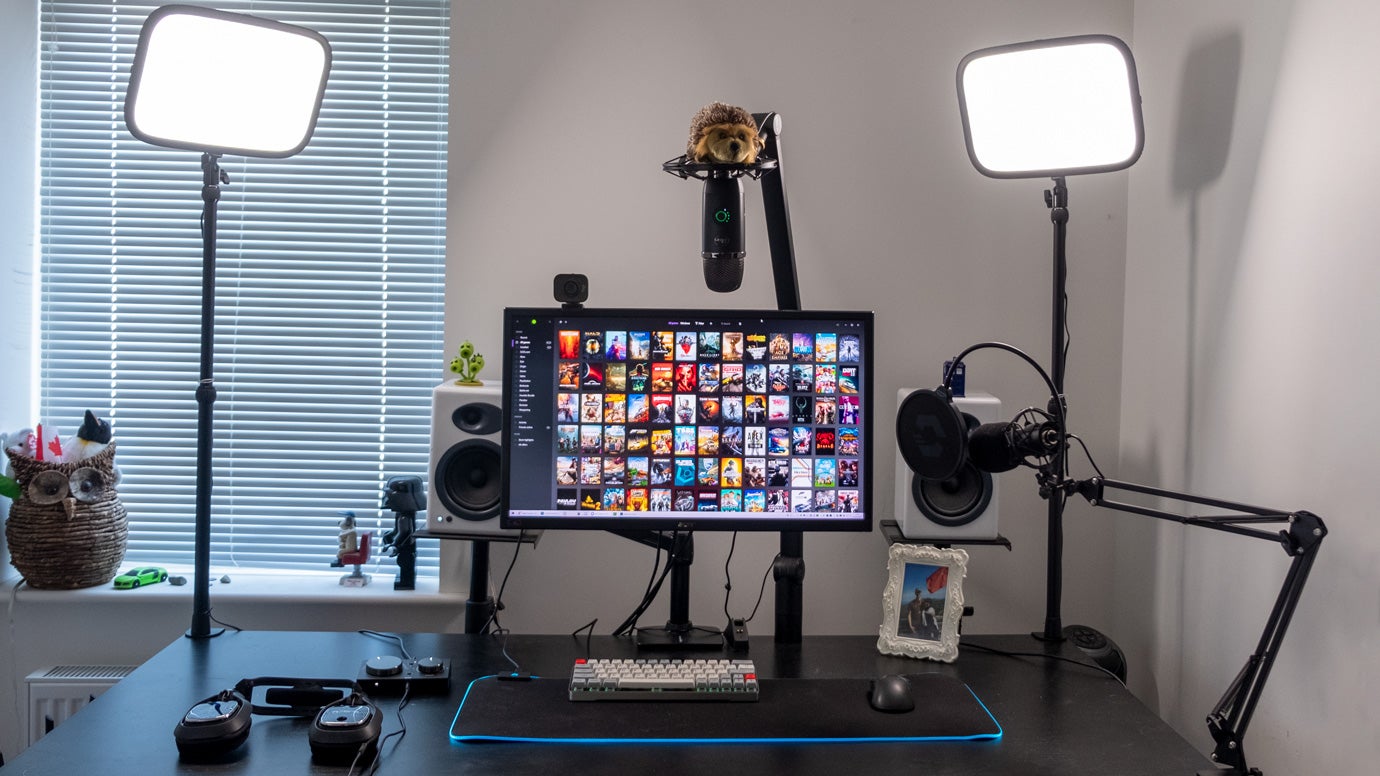 Herman Miller x Logitech reviewed  Embody Gaming chair  Nevi desk and Ollin monitor arm - 48