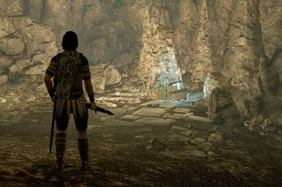Image for Shadow of the Colossus - The Last Guardian Easter egg location for the Boon of the Nomad Trophy