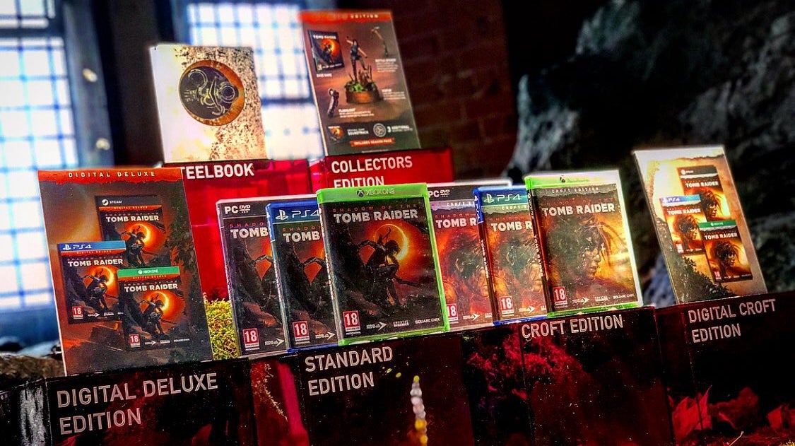 Afbeeldingen van Shadow of the Tomb Raider special editions onthuld