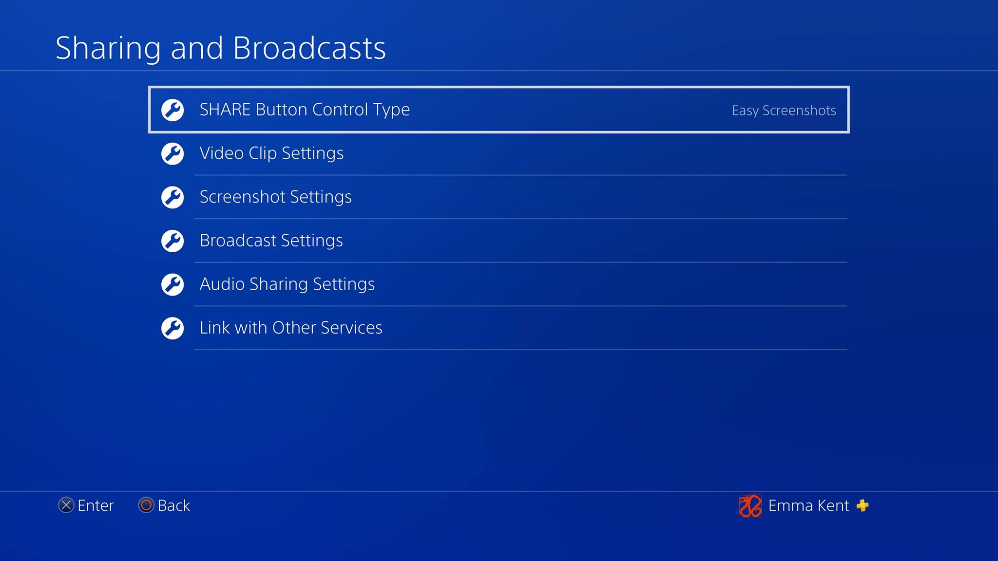 ps4 share button shortcuts