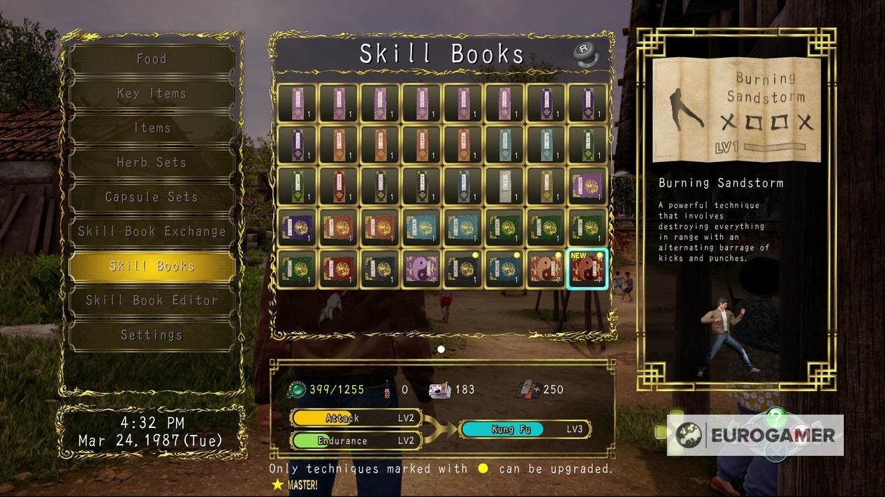 Shenmue 3 Deluxe Edition DLC  How to use the Military Jacket and Burning Sandstorm - 53