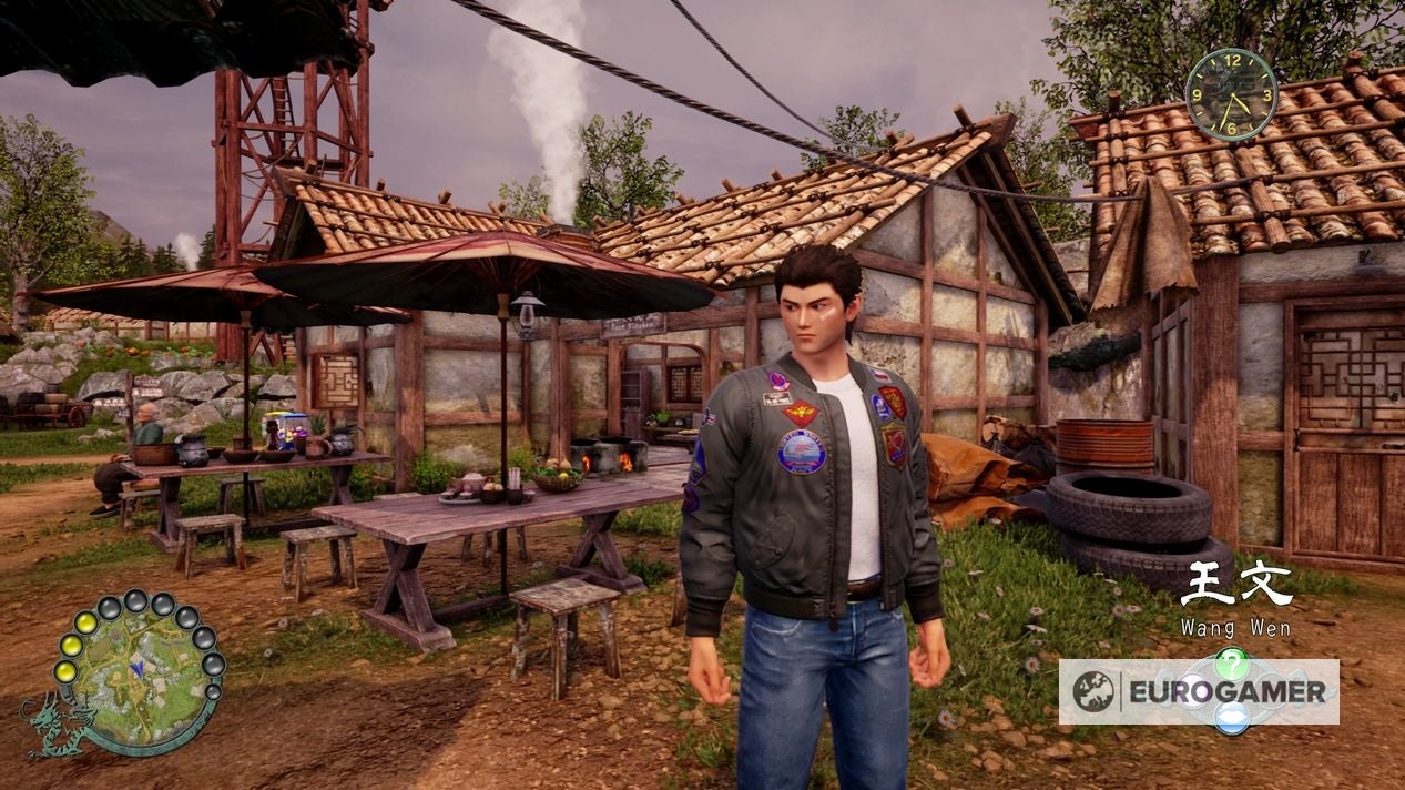 Shenmue 3 Deluxe Edition DLC  How to use the Military Jacket and Burning Sandstorm - 59