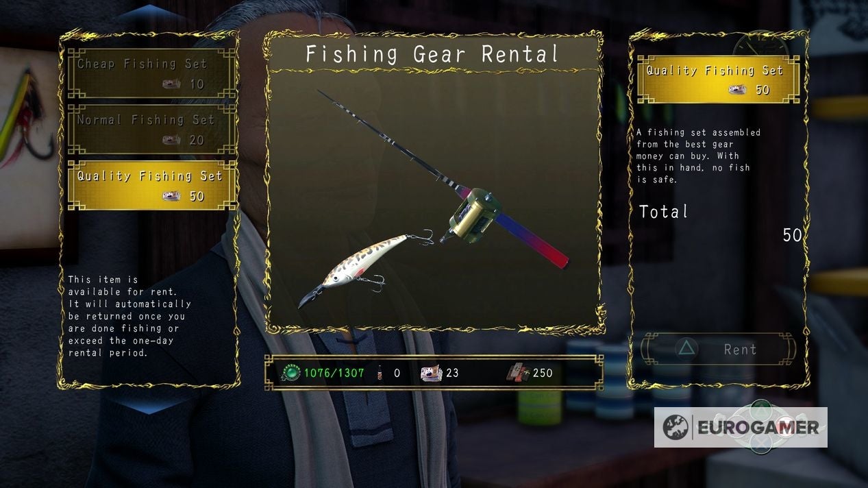 Shenmue 3 fishing explained  How to fish and unlock new fishing spots - 90