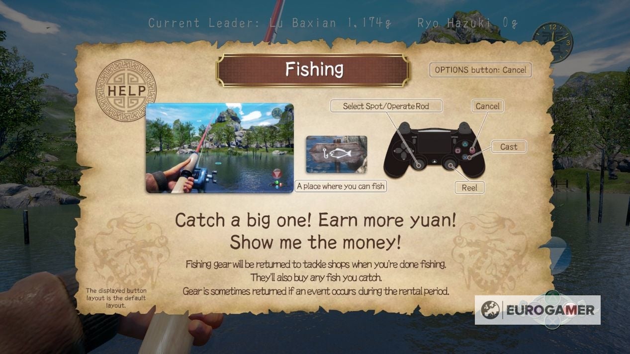 Shenmue 3 fishing explained  How to fish and unlock new fishing spots - 91