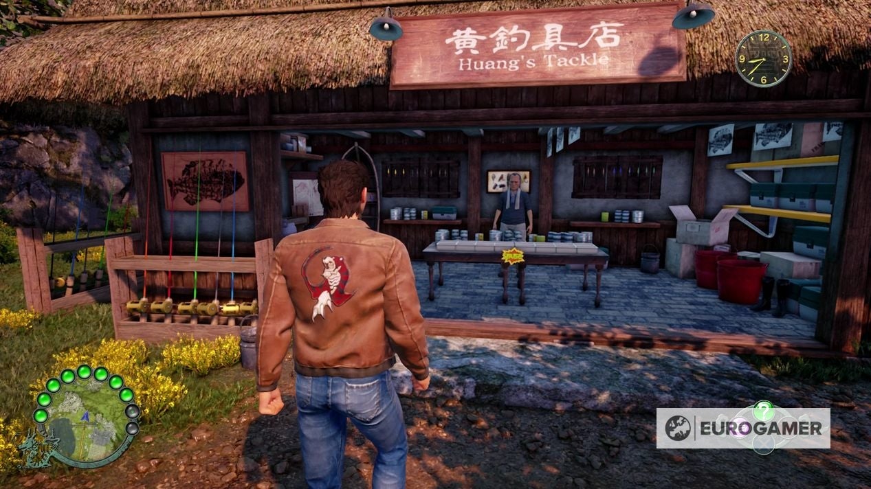 Shenmue 3 fishing explained  How to fish and unlock new fishing spots - 95