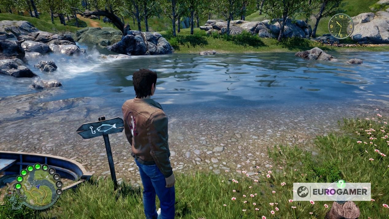 Shenmue 3 fishing explained  How to fish and unlock new fishing spots - 3