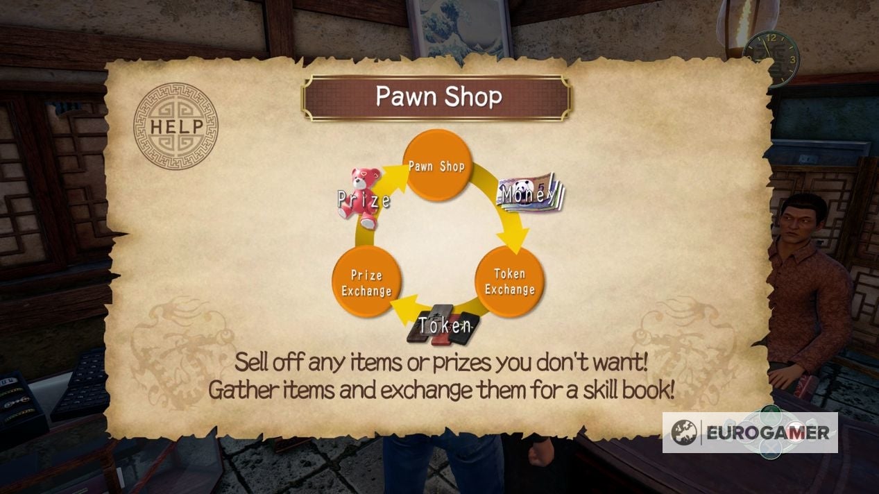 Shenmue 3 money making  How to make money fast by winning and exchanging tokens - 74