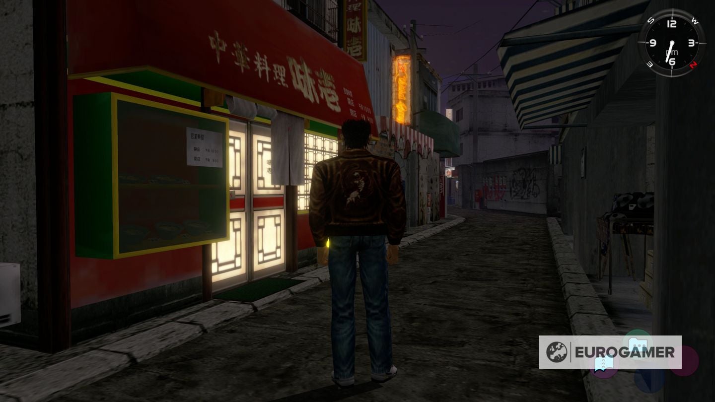 Shenmue - Three Blades explained, Ajilchi Chinese restaurant and Liu Barber  and Hair Salon locations | Eurogamer.net
