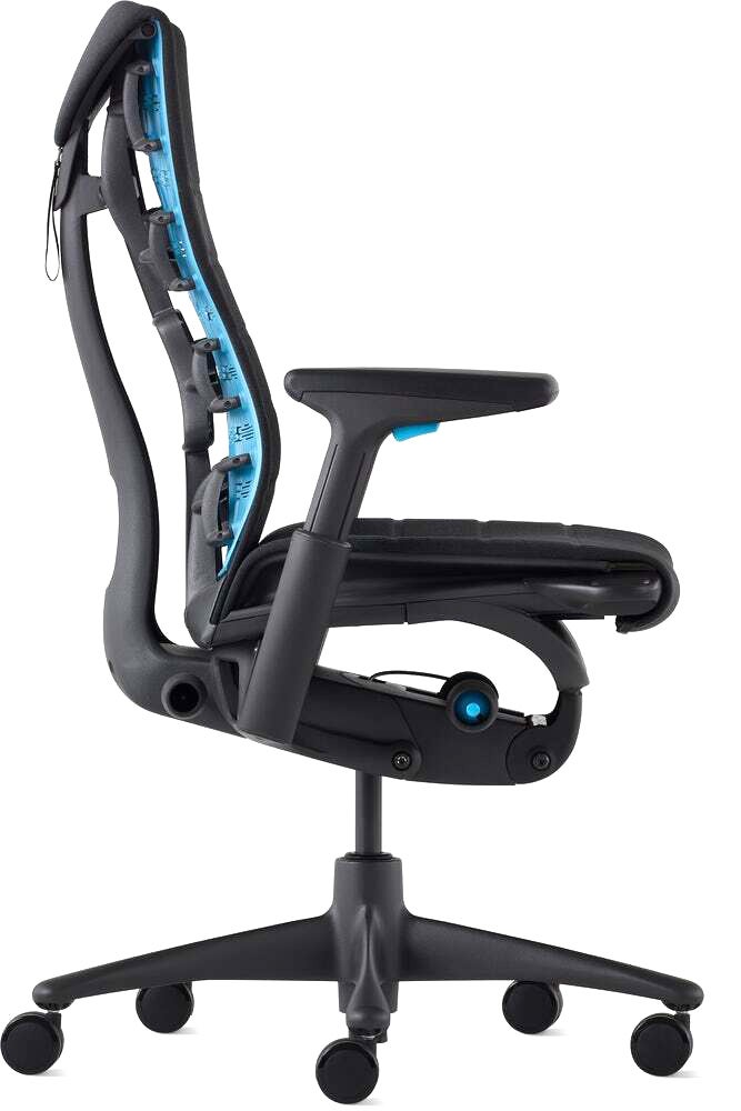 Herman Miller x Logitech reviewed  Embody Gaming chair  Nevi desk and Ollin monitor arm - 55