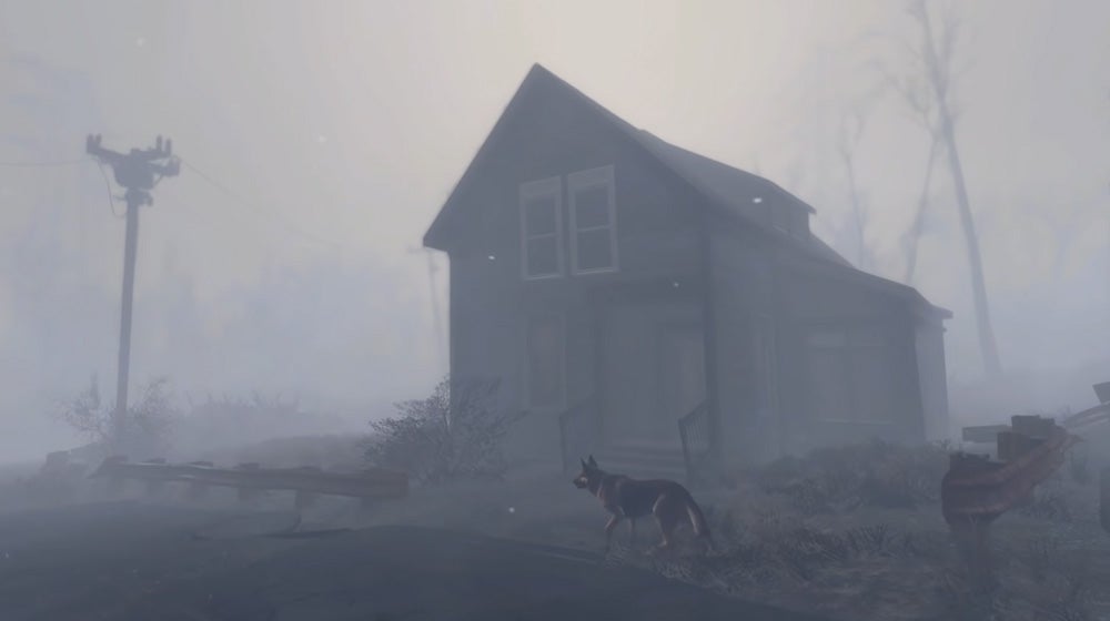 Obrazki dla Silent Hill w Fallout 4 - premiera moda Whispering Hills