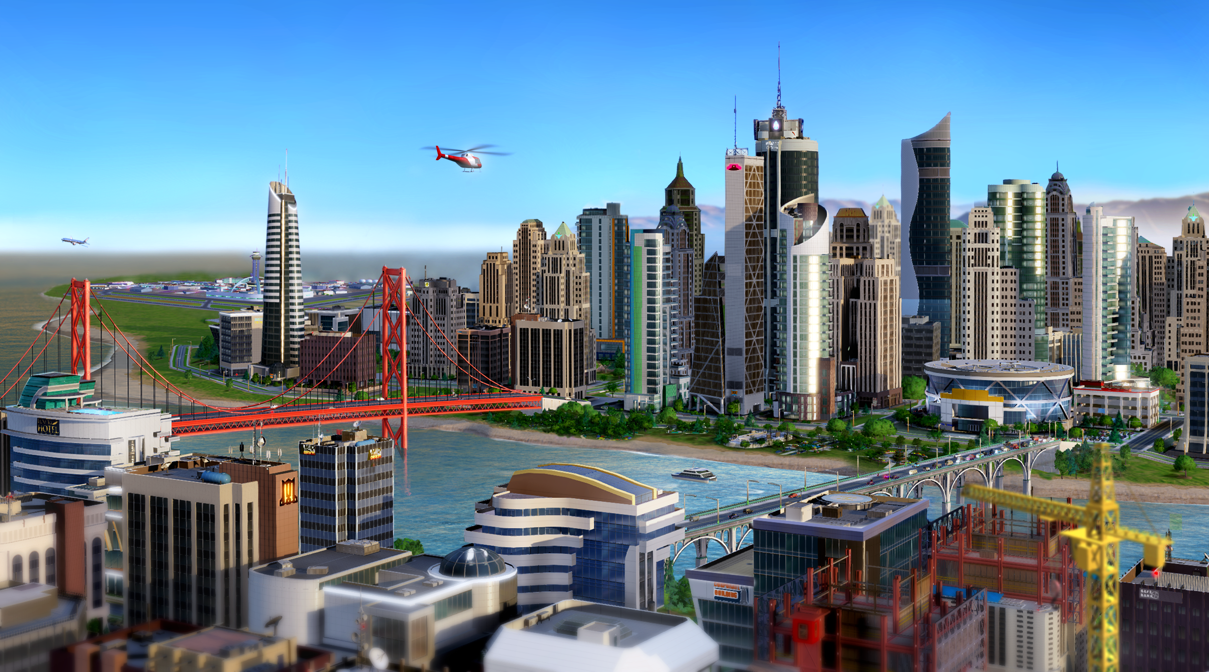 Afbeeldingen van SimCity nu offline speelbaar
