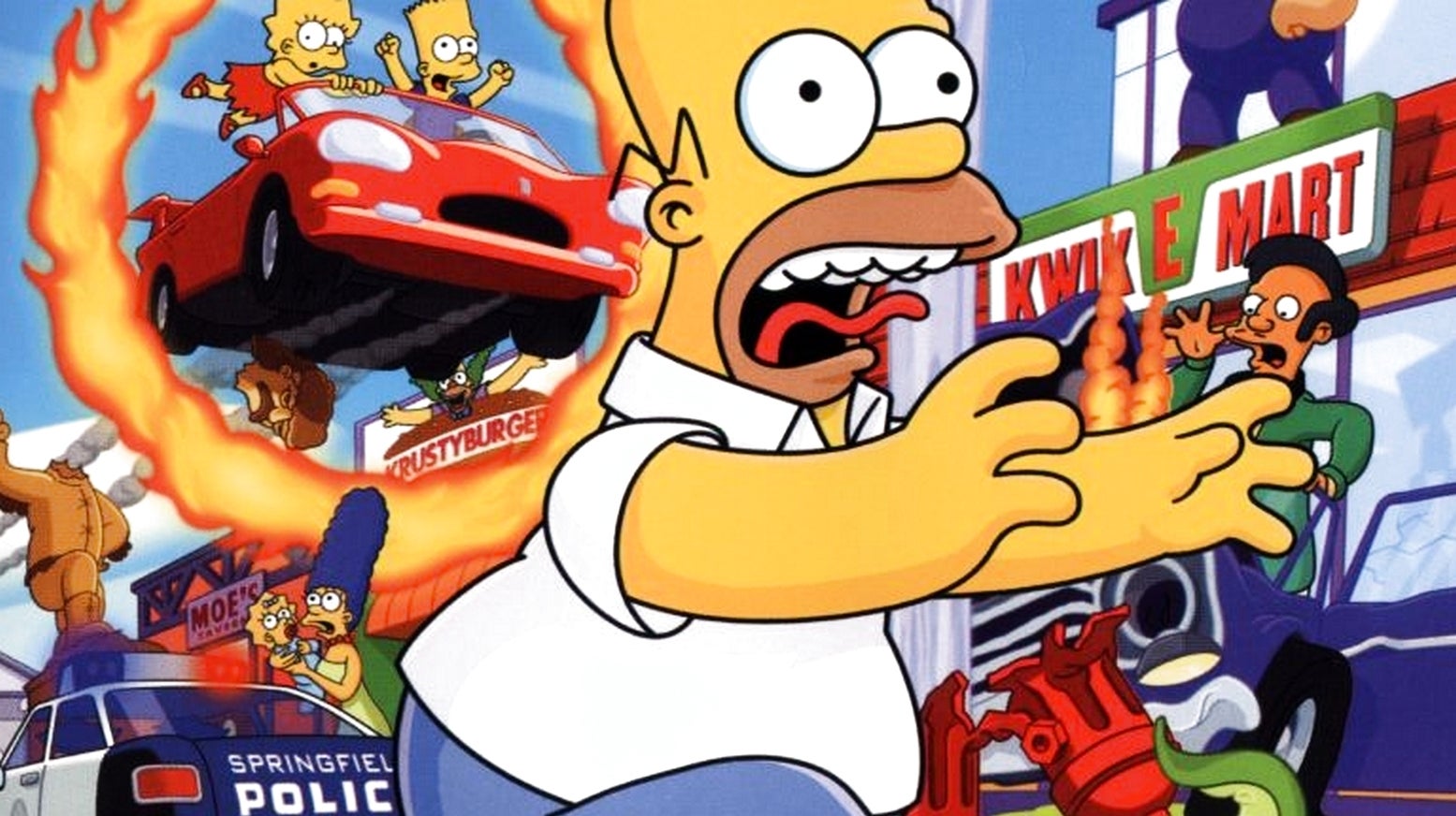 Bilder zu Simpsons-Produzent wünscht sich ein Remaster von Hit & Run