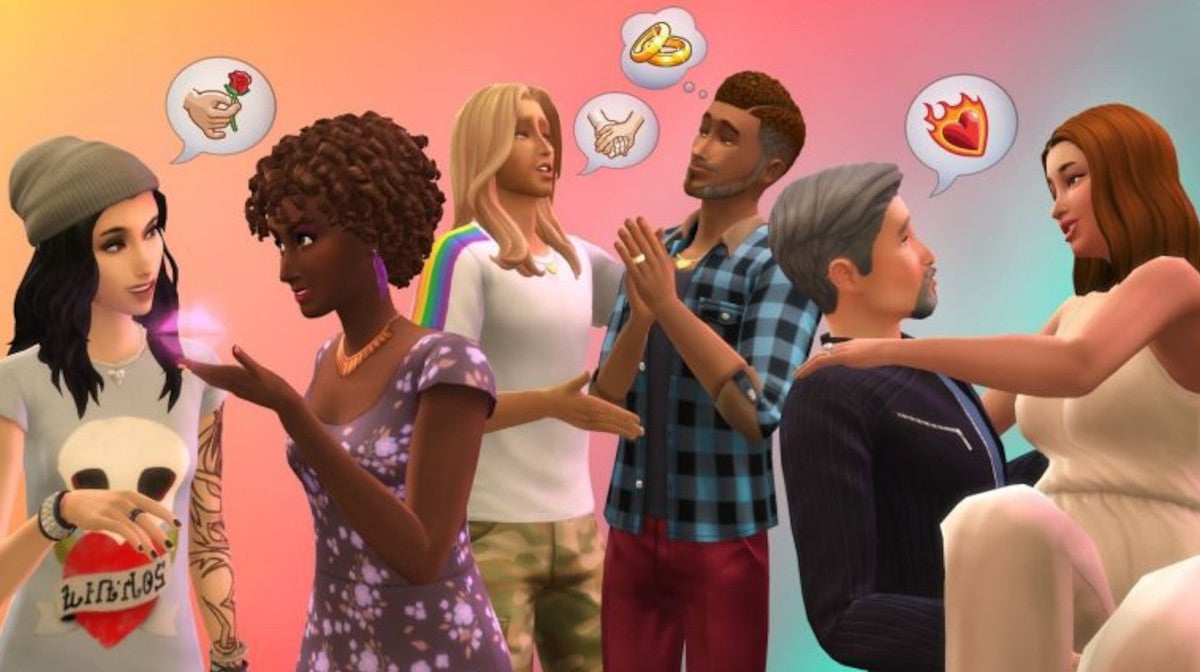 Obrazki dla W Sims 4 nie można wyłączyć treści LGBT, bo są częścią życia - wyjaśniają twórcy