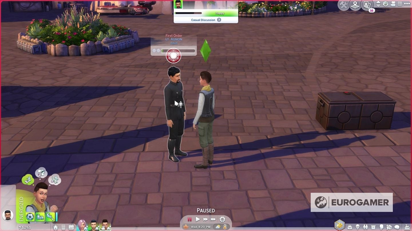 The Sims 4 Star Wars factions  including how to join First Order  the Resistance and the Scoundrels - 35
