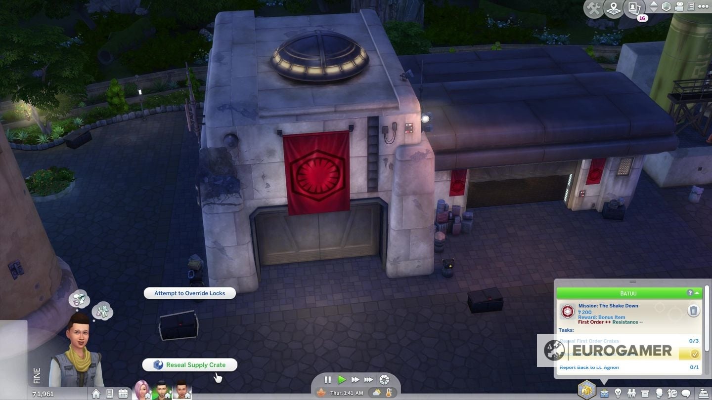 The Sims 4 Star Wars factions  including how to join First Order  the Resistance and the Scoundrels - 83