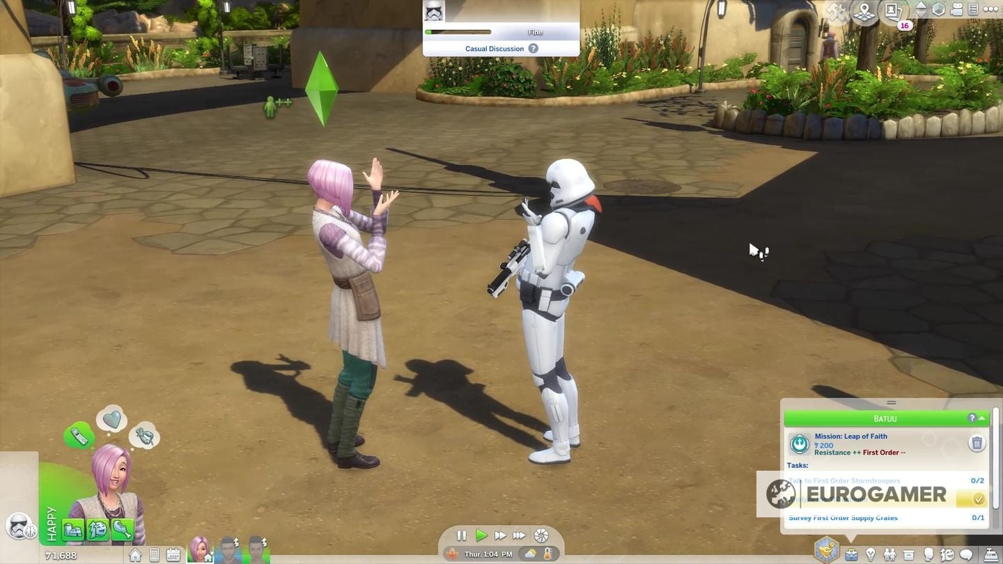 The Sims 4 Star Wars factions  including how to join First Order  the Resistance and the Scoundrels - 38