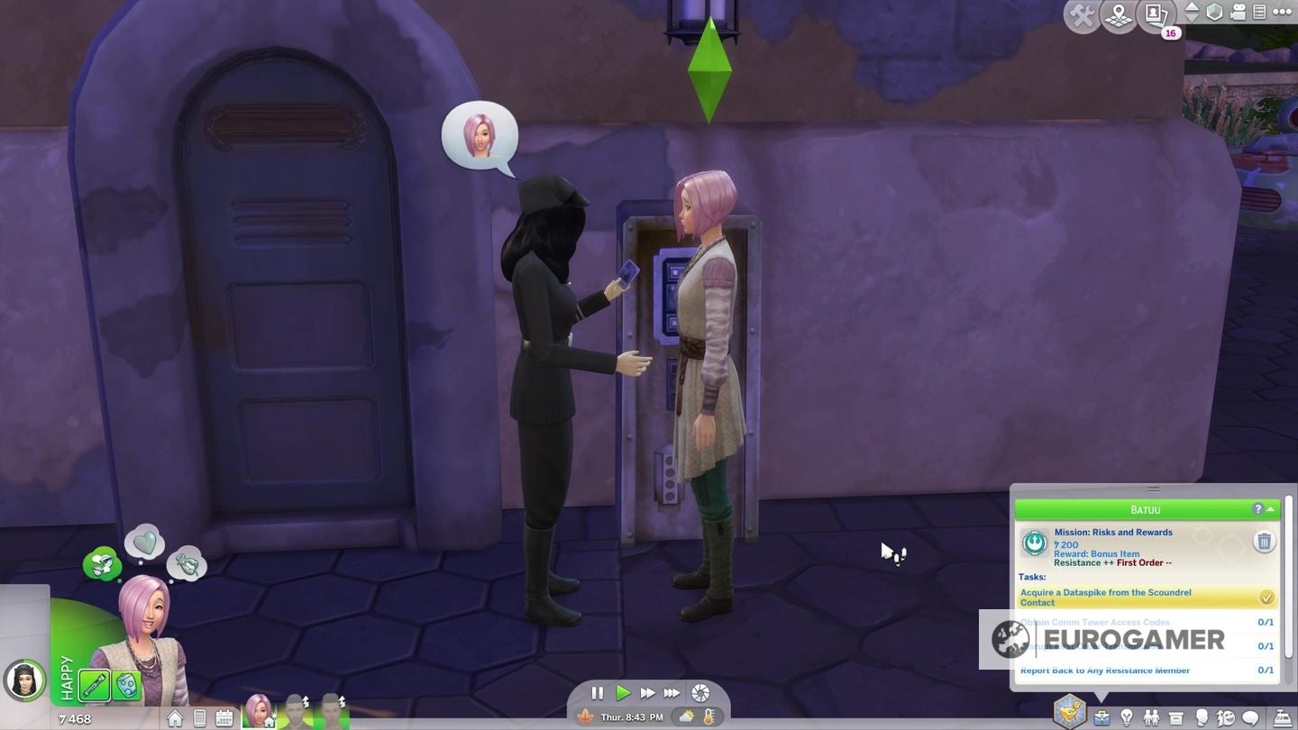 The Sims 4 Star Wars factions  including how to join First Order  the Resistance and the Scoundrels - 9