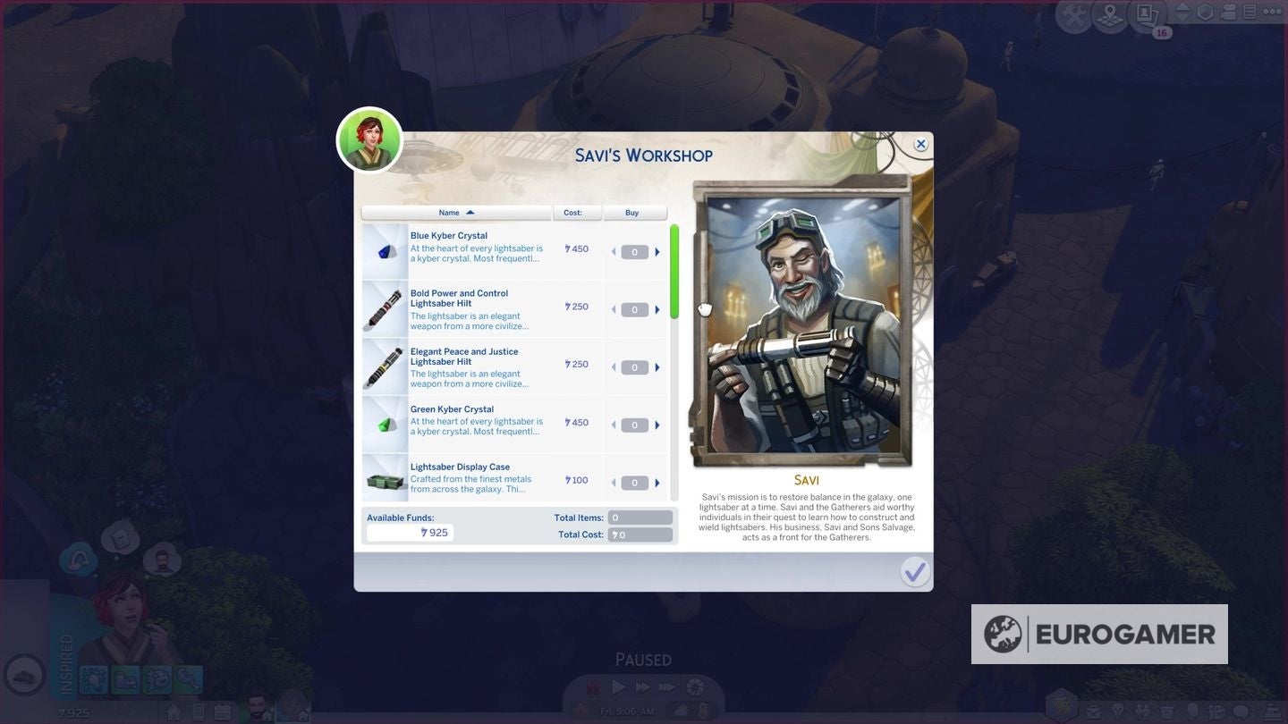 The Sims 4 lightsabers  from how to get parts  hilts and Kyber Crystals  to how to start lightsaber challenges - 31