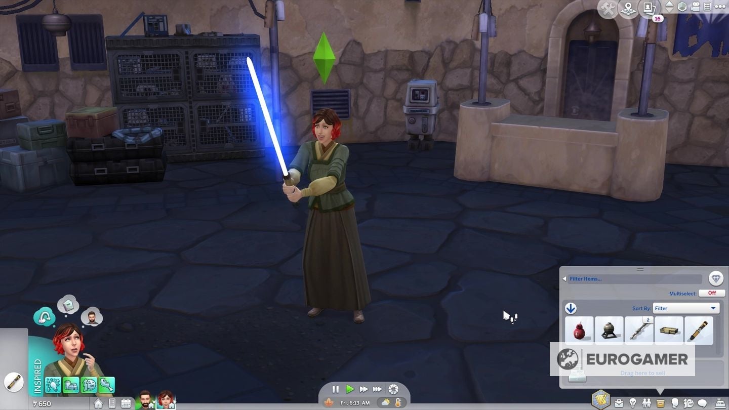 The Sims 4 lightsabers  from how to get parts  hilts and Kyber Crystals  to how to start lightsaber challenges - 81