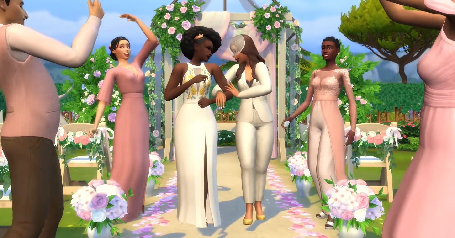 Image for EA will not sell The Sims 4 wedding pack in Russia due to laws against same-sex marriage